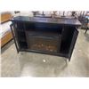 Image 3 : MEDIA CABINET W/ ELECTRIC FIREPLACE INSERT