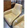 Image 3 : 2 LIGNET ROSET ROCKER LEATHER CHAIRS