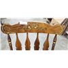 Image 3 : VINTAGE SOLID WOOD ROCKING CHAIR