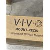 Image 2 : VIVO RECESSED TV WALL MOUNT