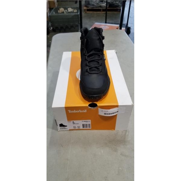 NEW TIMBERLAND CONVERGE L/F MID BOOT BLACK NUBUCK SIZE US MENS 9