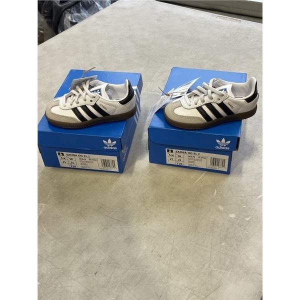 2 NEW ADIDAS SAMBA OG EL I SIZE 5.5K