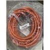 Image 1 : NEW 25FT HEAVY DUTY INDOOR OUTDOOR 3 WIRE EXTENSION CORD, ORANGE 10AWG