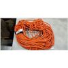 Image 1 : NEW 100FT HEAVY DUTY INDOOR OUTDOOR 3 WIRE EXTENSION CORD, ORANGE 14AWG
