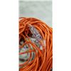 Image 2 : NEW 100FT HEAVY DUTY INDOOR OUTDOOR 3 WIRE EXTENSION CORD, ORANGE 14AWG