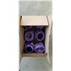 Image 2 : NEW CASE OF DARK PURPLE GIFT RIBBON, 120 ROLLS OF 66FT