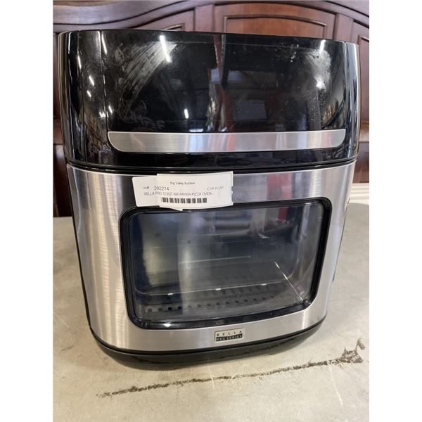 AS NEW BELLA PRO 12.6QT AIR FRYER PIZZA OVEN - TESTED WORKING, RETAIL $199