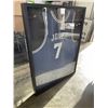 Image 1 : BLACK JERSEY DISPLAY CASE, 32 X 42 INCH