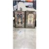 Image 1 : 2 DECORATIVE PICTURES 25 X 42 INCH