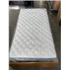 Image 1 : TWIN SIZE HYDRAULIC STORAGE BEDFRAME WITH NEW SINGLE MATTRESS