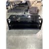 Image 1 : 63 INCH BLACK GLASS MEDIA CENTER