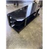 Image 3 : 63 INCH BLACK GLASS MEDIA CENTER