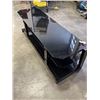 Image 4 : 63 INCH BLACK GLASS MEDIA CENTER