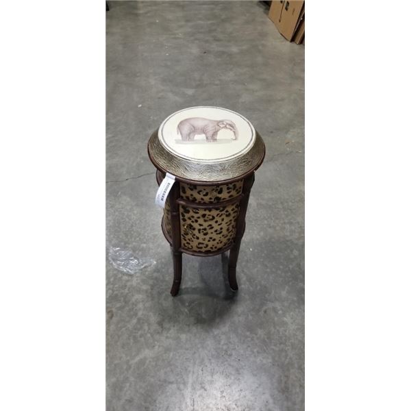 DECORATIVE ELEPHANT THEME SIDE TABLE