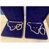 Image 1 : 2 NEW PEARL NECKLACE, EARRINGS AND BRACELET SETS
