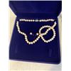 Image 3 : 2 NEW PEARL NECKLACE, EARRINGS AND BRACELET SETS