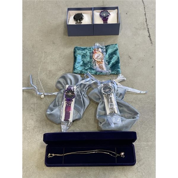 7 PIECES OF NEW JEWELRY