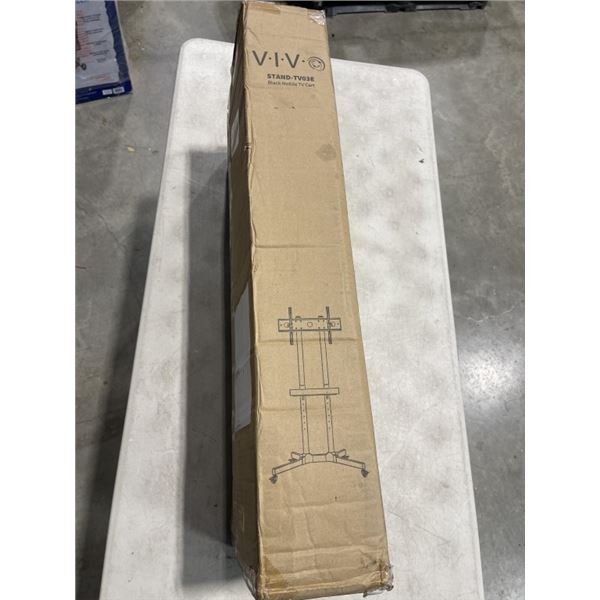 VIVO BLACK MOBILE TV CART