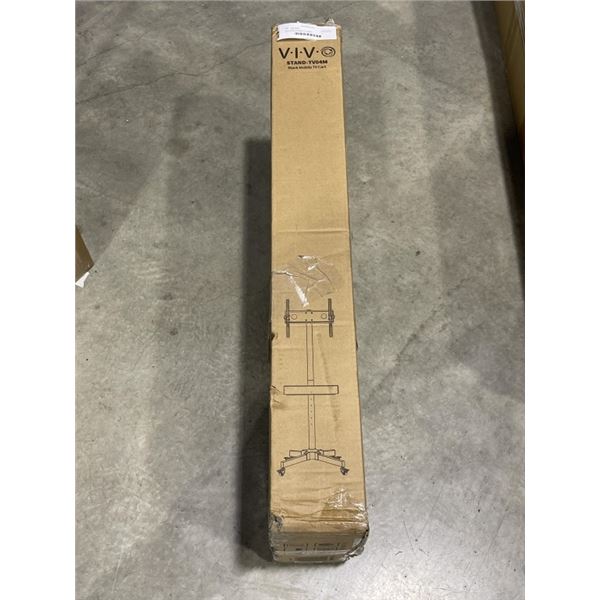 VIVO BLACK MOBILE TV CART