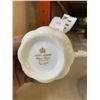 Image 5 : ROYAL ALBERT WHITE DOGWOOD 3PC CREAM ANDB SUGAR SET AND 3 COFFEE MUGS