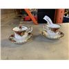 Image 1 : 2 ROYAL ALBERT OLD COUNTRY ROSES TEA CUP AND SAUCERS