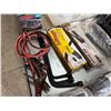 Image 12 : Multiple Drip Pans, Bottle Jack, Plug-In Vehicle Lights, Jumper Cables , Misc Fleet Consumables, etc