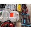Image 7 : Multiple Drip Pans, Bottle Jack, Plug-In Vehicle Lights, Jumper Cables , Misc Fleet Consumables, etc