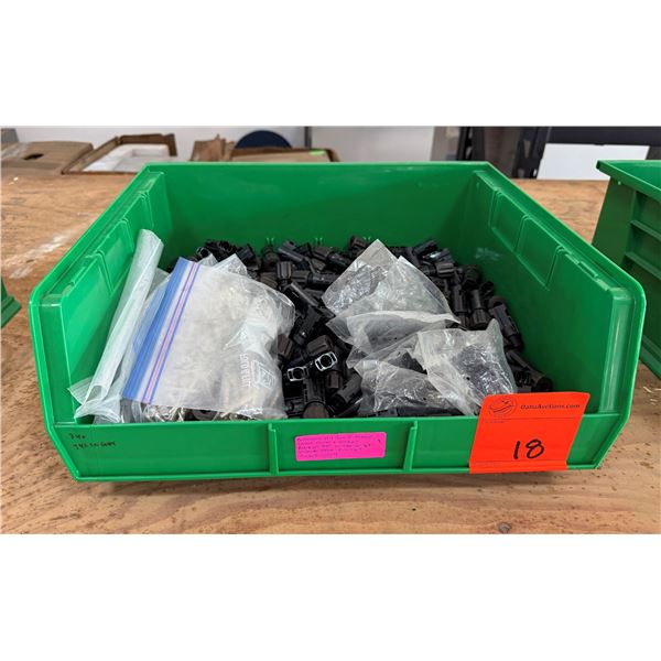 Multiple Amphenol H4 + F-Male & AH4-Q Cable Connectors & Inserts