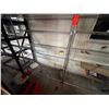 Image 4 : Qty 2 Metal Adjustable Shelving Units 95"L x 18"W (contents not included)