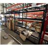 Image 1 : Qty 2 Metal Adjustable Shelving Units 222" x 23" x 77"H (contents not included)