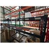 Image 2 : Qty 2 Metal Adjustable Shelving Units 222" x 23" x 77"H (contents not included)