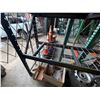 Image 2 : Black Metal Adjustable Shelving Unit 72" x 23" x 77"H (contents not included)
