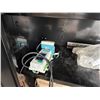Image 15 : Uline Rolling Black 2-Door Cabinet 35" x 18" x 77"H & Contents:  Terminal Blocks, Splice Kits, Conta
