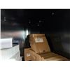 Image 6 : Uline Rolling Black 2-Door Cabinet 35" x 18" x 77"H & Contents:  Terminal Blocks, Splice Kits, Conta