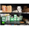 Image 8 : Uline Rolling Black 2-Door Cabinet 35" x 18" x 77"H & Contents:  Terminal Blocks, Splice Kits, Conta