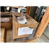 Image 22 : Wooden Table w/ Undershelf 97" x 24" x 40"H & Contents: Graybar Copper Braid, Connectors, HVU2 Ancho