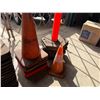 Image 6 : Multiple Safety Cones & Delineators, Misc Sizes