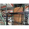 Image 3 : Qty 2 Black Metal Shelving Units 76" x 23" x 72"H & Contents: Backpack Sprayer, Vinyl Tubing, etc