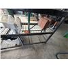 Image 4 : Black Metal Shelving Unit 72" L x 24" x 72"H x & Contents: Metal Sections, Containers, etc
