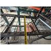 Image 6 : Black Metal Shelving Unit 72" L x 24" x 72"H x & Contents: Metal Sections, Containers, etc