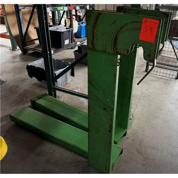 Qty 2 Forklift Reel Handler Attachments