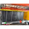 Image 2 : Black Metal Adjustable Shelving Unit & Contents: Bins & Lids
