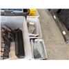 Image 6 : Multiple Metalux Strip Lights, Hooks, Brackets, etc