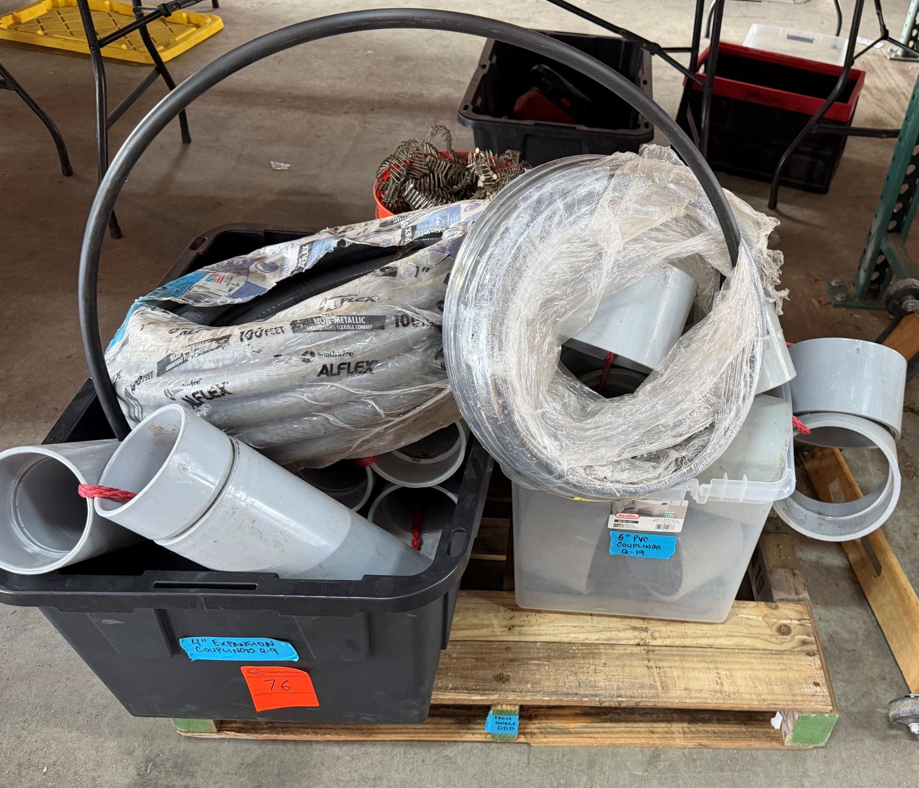 Multi Pvc Multiple PVC Fittings, Southwire Alflex Conduit, Nail Coils, etc