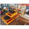 Image 6 : Wooden Workbench w/ Vevor Machinery Movers, Misc Tools & Shop Equipment, etc