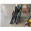 Image 2 : Qty 4 Stanley Folding Plastic Sawhorses