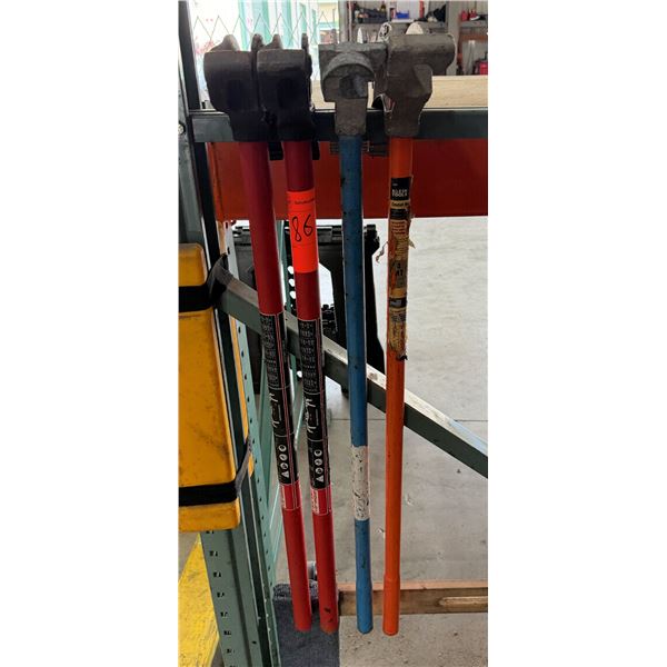 Qty 4  Conduit Pipe Benders
