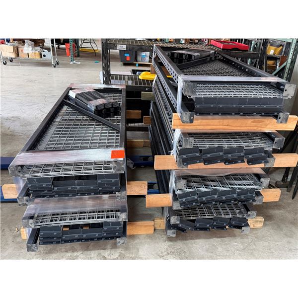 Qty 6 Whalen Shelf Units, Unassembled (2000 lb capacity per shelf )