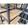 Image 5 : Qty 4 Light Duty Metal Shelving Units & 2 Light Duty Resin Shelving Units, Misc Sizes