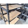 Image 6 : Qty 4 Light Duty Metal Shelving Units & 2 Light Duty Resin Shelving Units, Misc Sizes